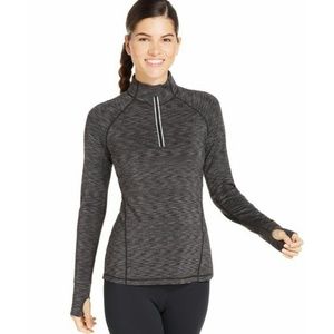 NWT Ideology Quarter Zip Long Sleeve Size Small